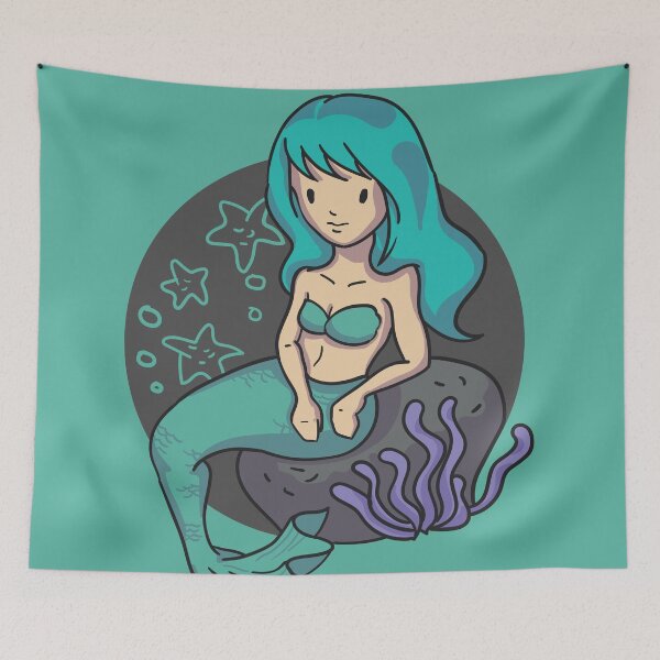Item preview, Cool Mermaid designed and sold by Gernatatiti.