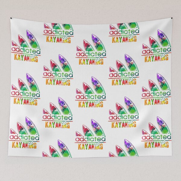 Item preview, Kayaking addicted watercolor designed and sold by loveislovestore.