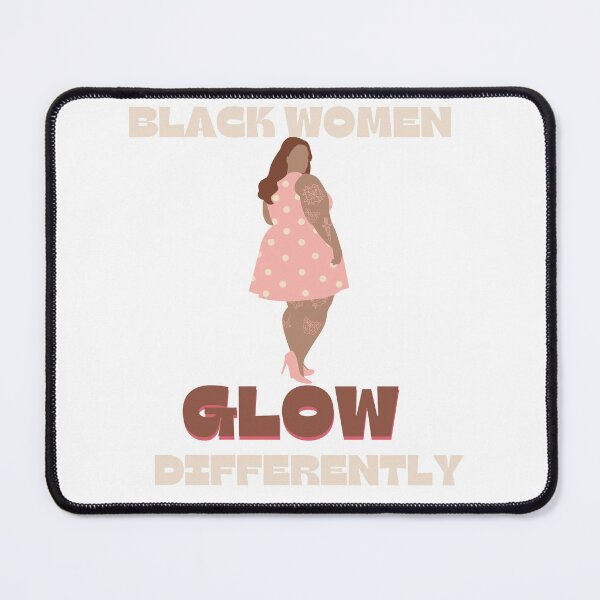 Item preview, Black women glow differently designed and sold by Anjestic Studio.