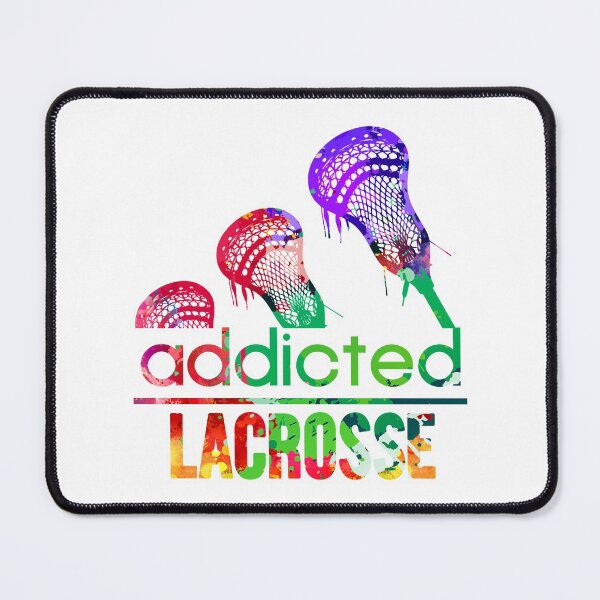 Item preview, Lacrosse addicted watercolor designed and sold by loveislovestore.