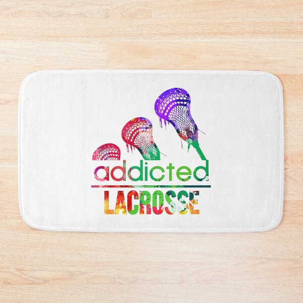 Item preview, Lacrosse addicted watercolor designed and sold by loveislovestore.