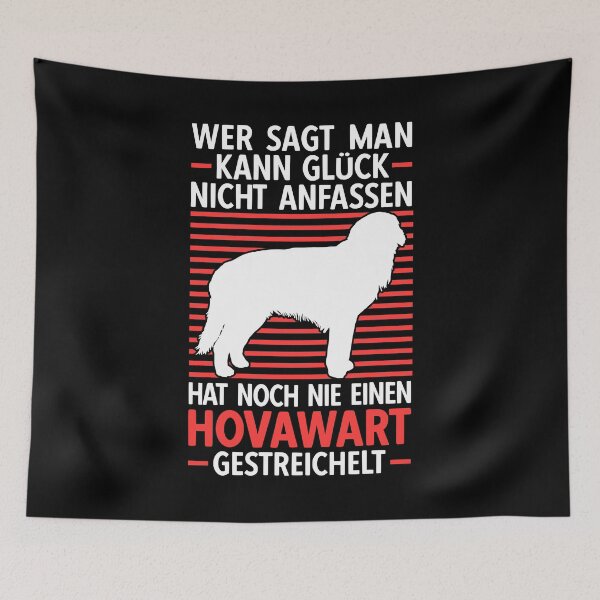 Item preview, Hovawart petting German farm dog saying designed and sold by madgrfx.