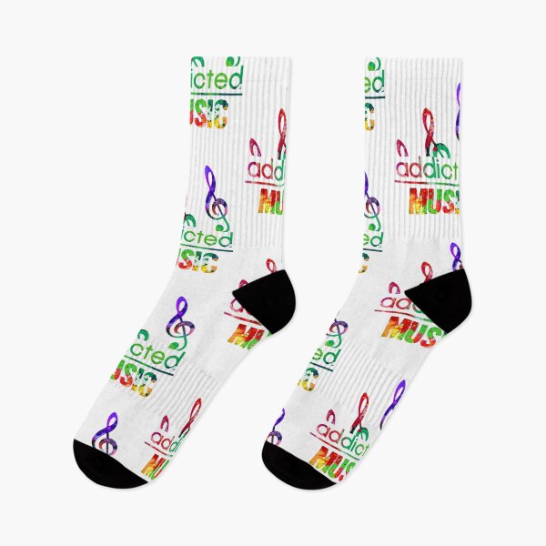 Item preview, Music addicted watercolor designed and sold by loveislovestore.