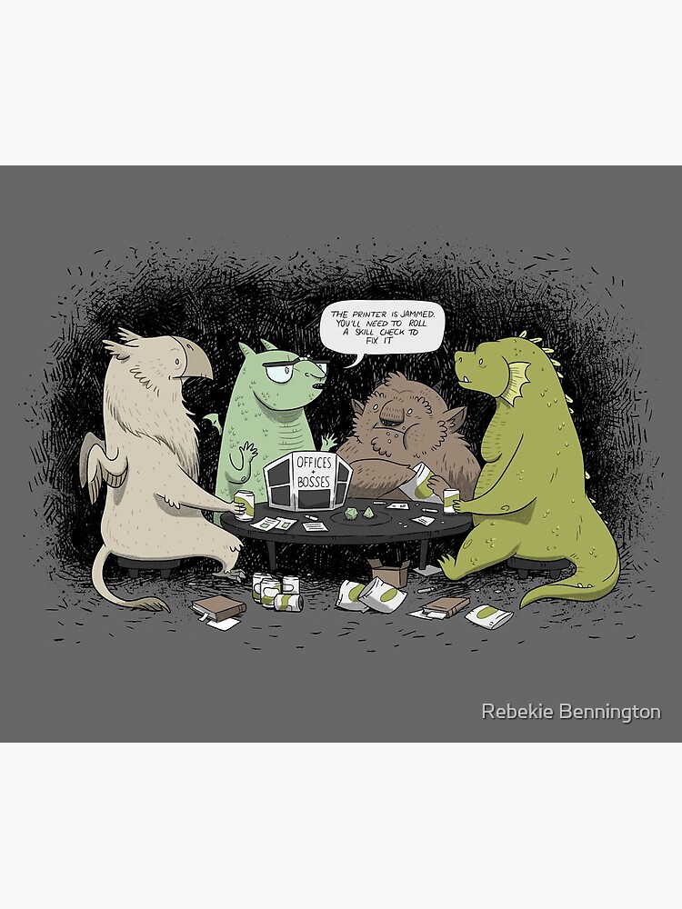 Monsters love RPGs by rebekieb