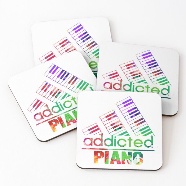 Item preview, Piano addicted watercolor designed and sold by loveislovestore.