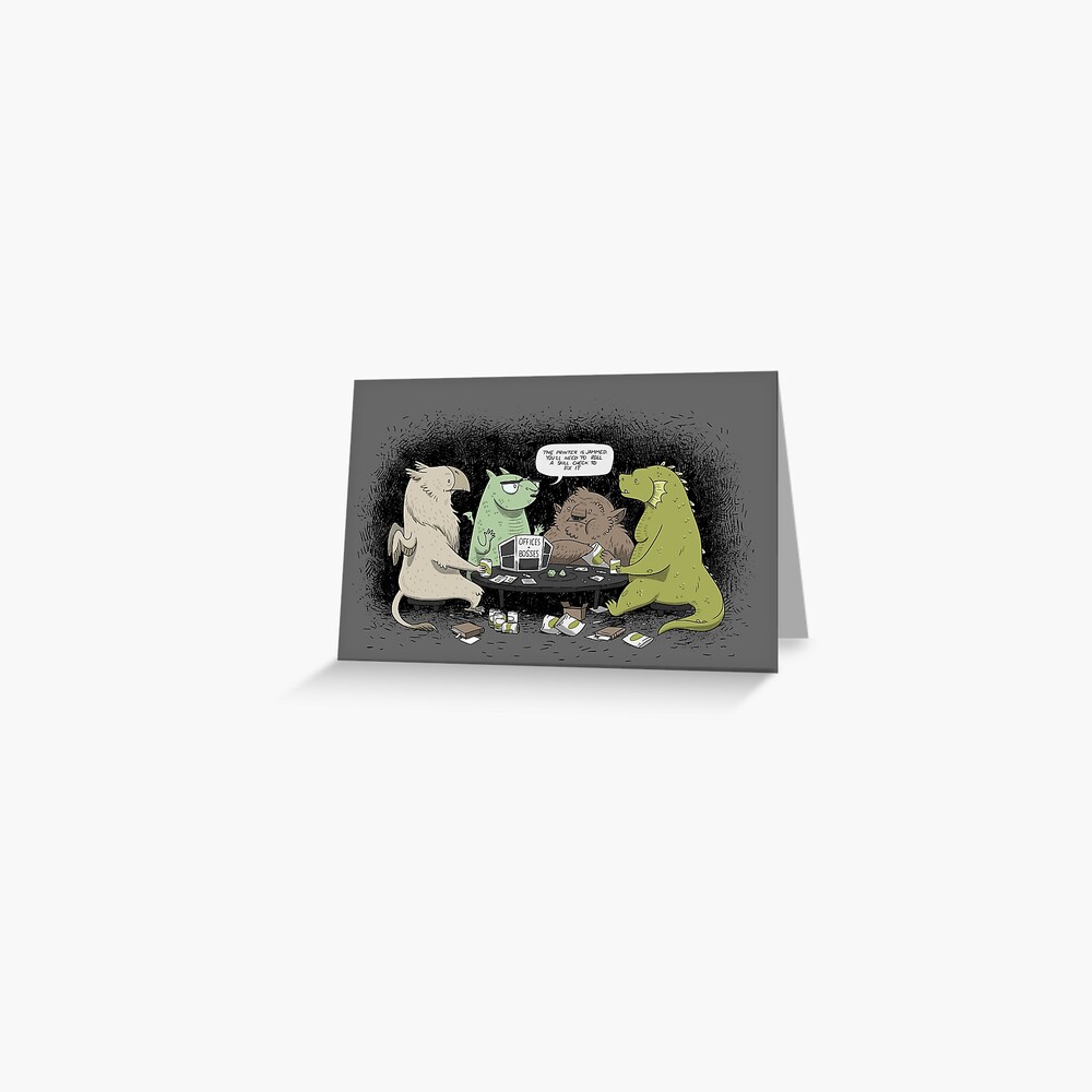 Item preview, Greeting Card designed and sold by rebekieb.
