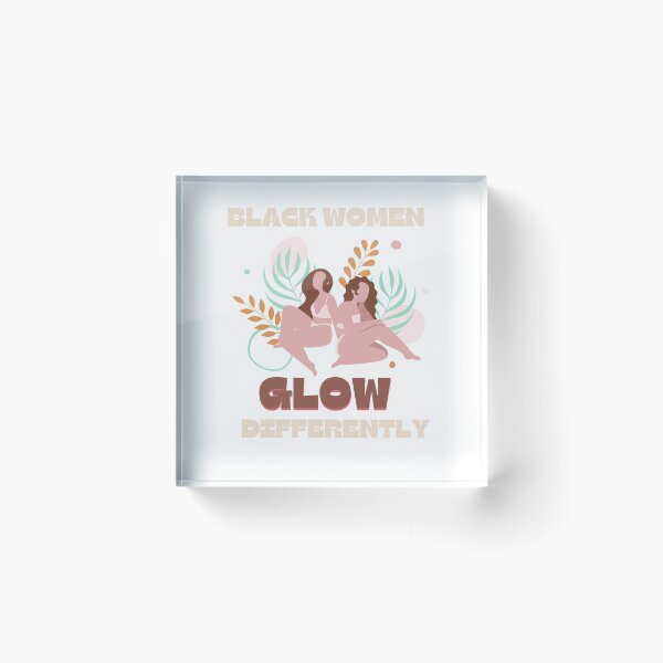 Item preview, Black women glow differently designed and sold by Anjestic Studio.
