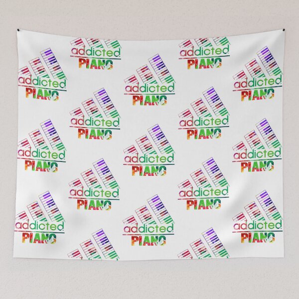 Item preview, Piano addicted watercolor designed and sold by loveislovestore.