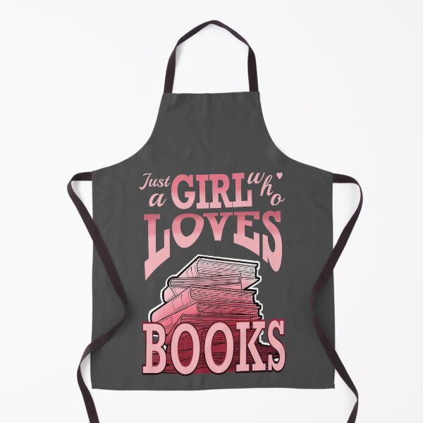 Item preview, Just a girl who loves books designed and sold by weilertsen.