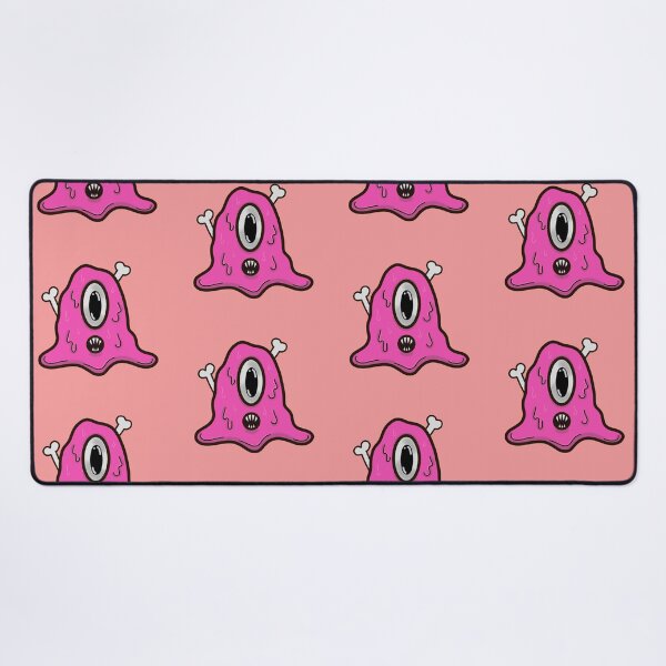 Item preview, Halloween Spooky Slime Alien Cyclops Pink designed and sold by NamColors.