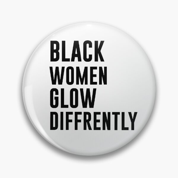 Item preview, Black Women Glow Differently T-shirt designed and sold by Uzero-Shop.