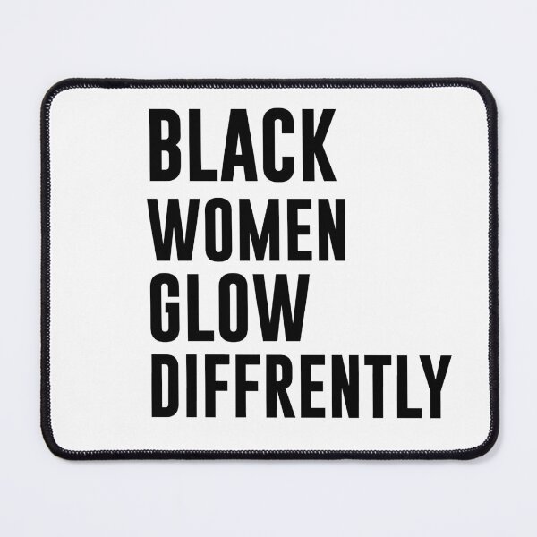Item preview, Black Women Glow Differently T-shirt designed and sold by Uzero-Shop.