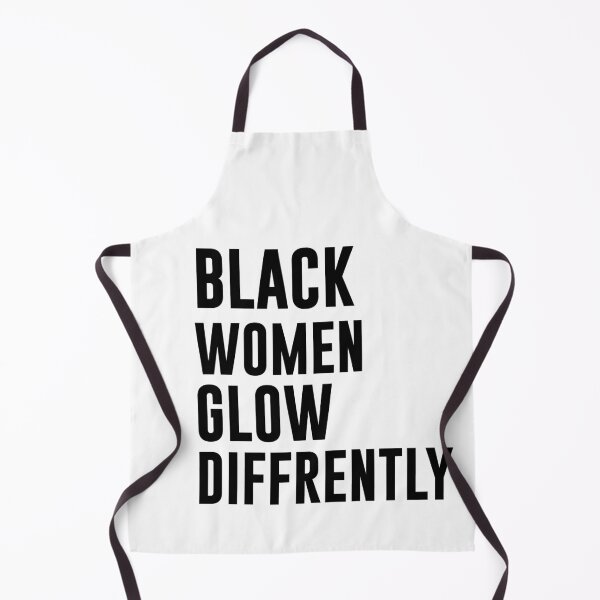 Item preview, Black Women Glow Differently T-shirt designed and sold by Uzero-Shop.