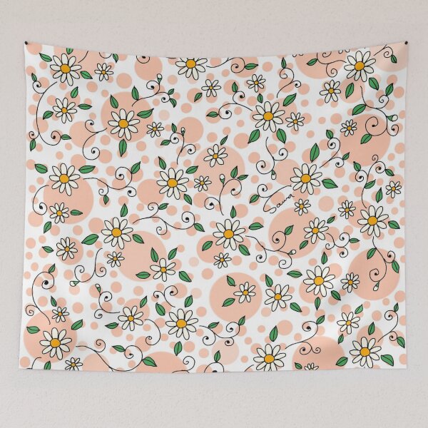 Item preview, Daisy in Orange designed and sold by SawaArtDesign.
