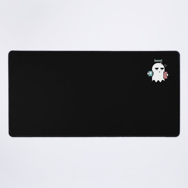 Item preview, Work-From-Home Cute Ghost Boo | Drinking Coffee designed and sold by BoldTigerDesign.