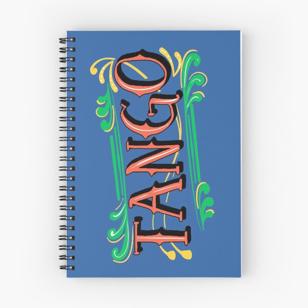 Item preview, Póster Fileteado Porteño Argentino Azul y Rojo Tango designed and sold by infinitetango.