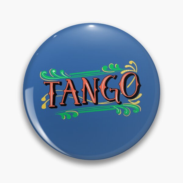 Item preview, Fileteado Porteño Argentine Blue and Red Tango Poster designed and sold by infinitetango.
