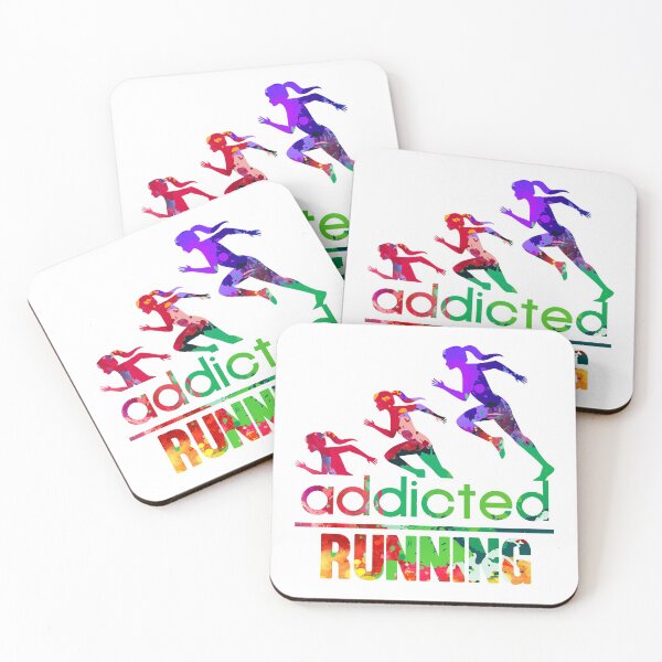 Item preview, Running addicted watercolor designed and sold by loveislovestore.