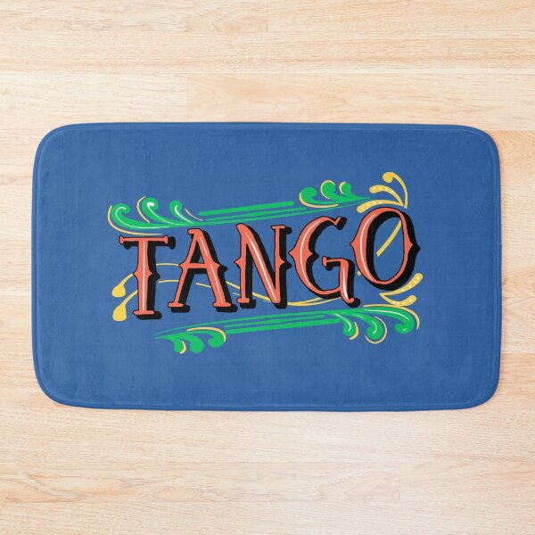 Item preview, Fileteado Porteño Argentine Blue and Red Tango Poster designed and sold by infinitetango.