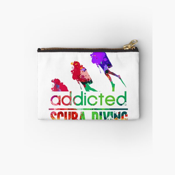 Item preview, Scuba diving addicted watercolor designed and sold by loveislovestore.