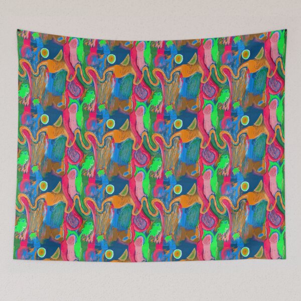 Item preview, Expressionist abstract pattern 1.1 designed and sold by thalasson.