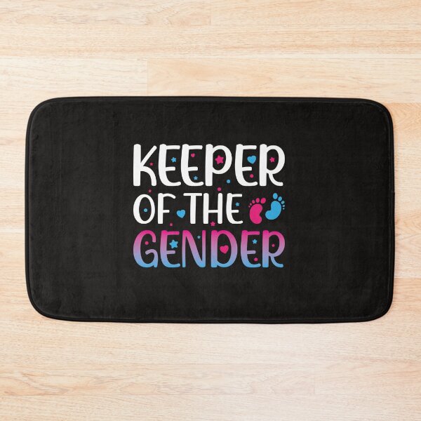 Item preview, Keeper Of The Gender Cute Gender Reveal Party designed and sold by PURPLE DIAMOND.