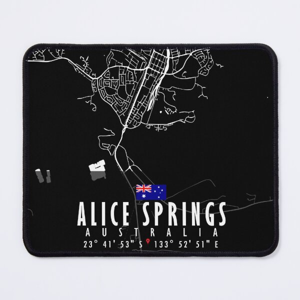 Item preview, Alice Springs Map Australia designed and sold by hatimelhag.