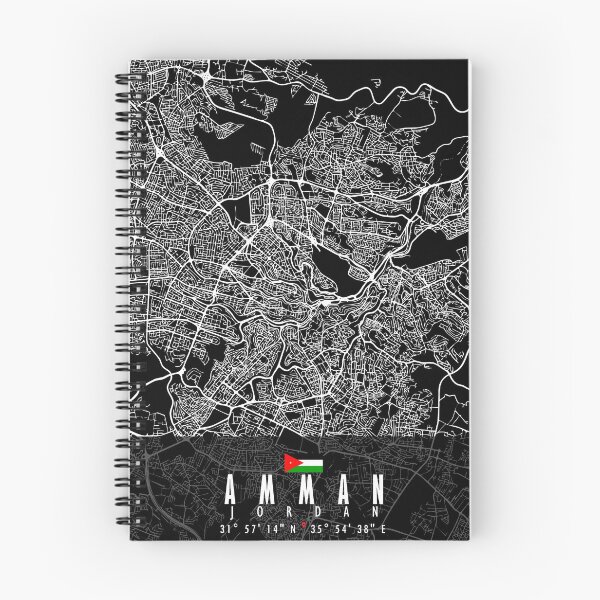 Item preview, Amman Map Jordan designed and sold by hatimelhag.