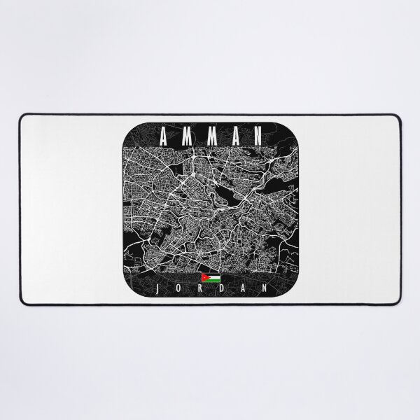Item preview, Amman Map Jordan designed and sold by hatimelhag.