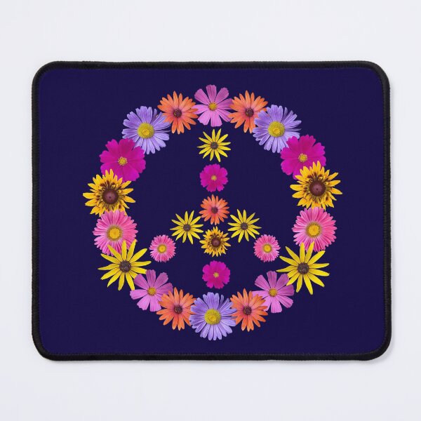 Item preview, Flower Peace Sign designed and sold by shotsfromthehip.