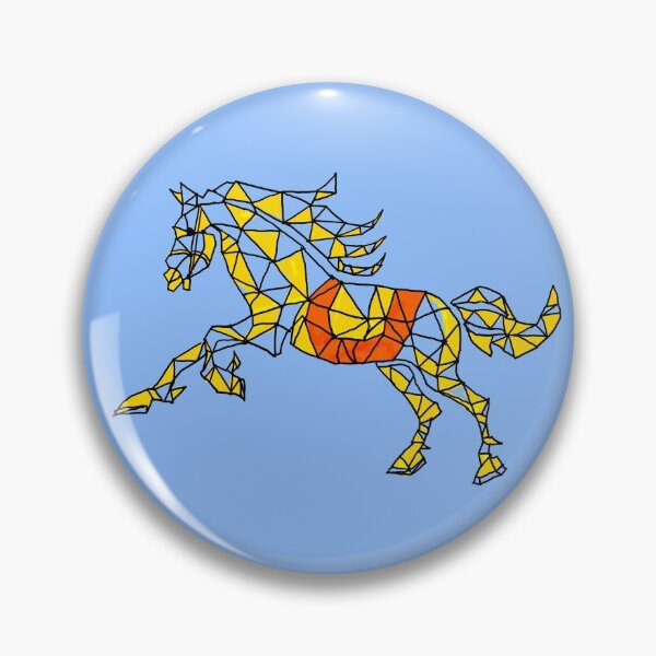 Item preview, Geometric Running Horse designed and sold by Arkneer.