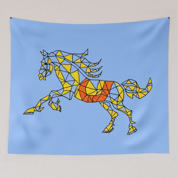 Item preview, Geometric Running Horse designed and sold by Arkneer.