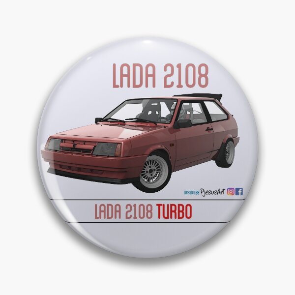 Item preview, Lada 2108 Turbo Corrida Red designed and sold by pjesusartrb.