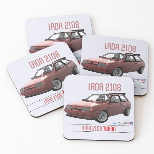 Item preview, Lada 2108 Turbo Corrida Red designed and sold by pjesusartrb.