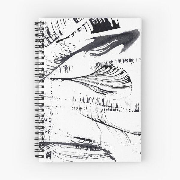 Item preview, ink explorations (154) - abstract black india ink painting designed and sold by expl-rations.