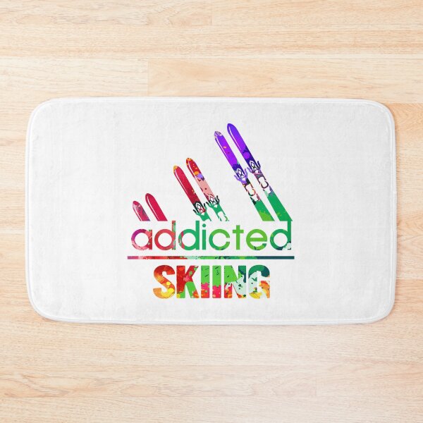 Item preview, Skiing addicted watercolor designed and sold by loveislovestore.