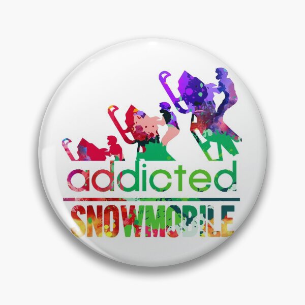 Item preview, Snowmobile addicted watercolor designed and sold by loveislovestore.