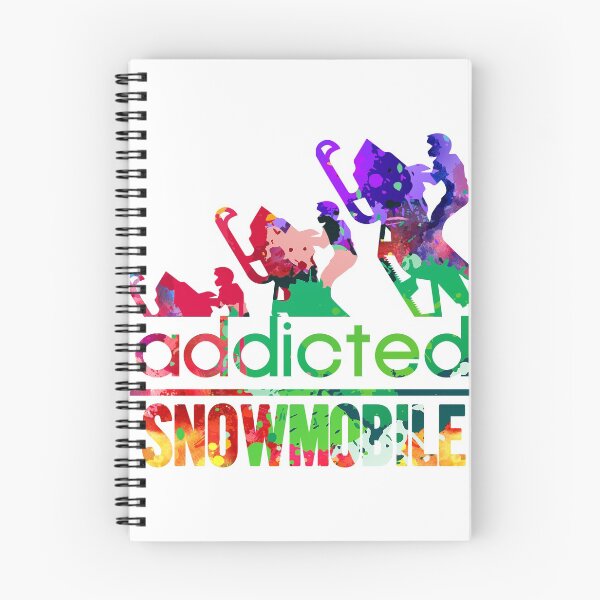 Item preview, Snowmobile addicted watercolor designed and sold by loveislovestore.