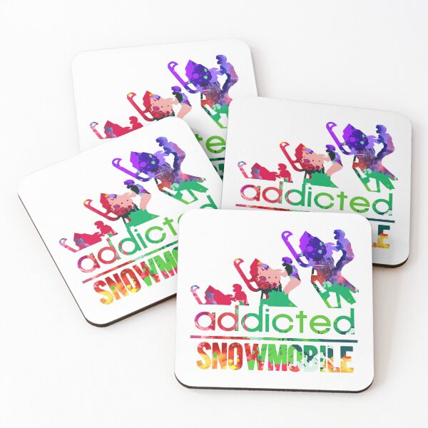 Item preview, Snowmobile addicted watercolor designed and sold by loveislovestore.