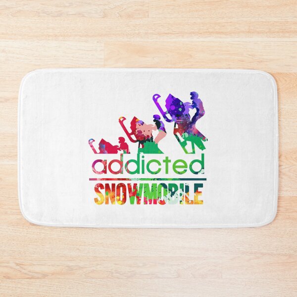 Item preview, Snowmobile addicted watercolor designed and sold by loveislovestore.