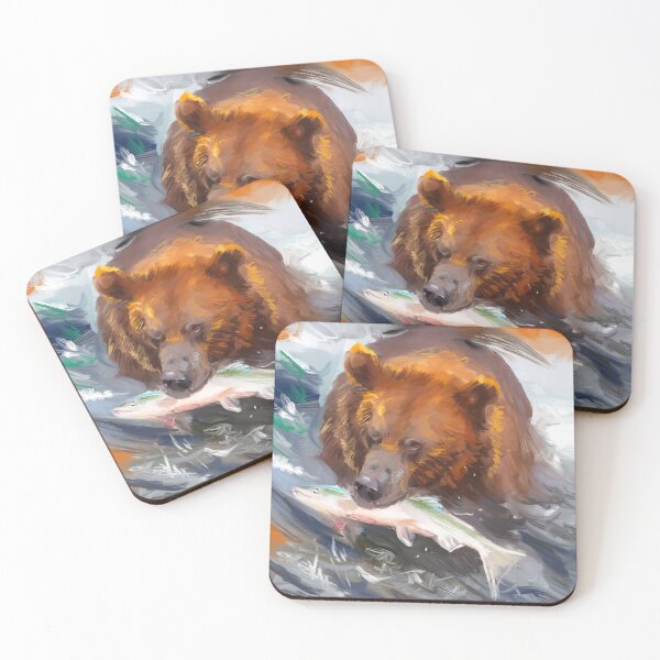 Item preview, Grizzly Fresh Catch designed and sold by Ryan Biddle.