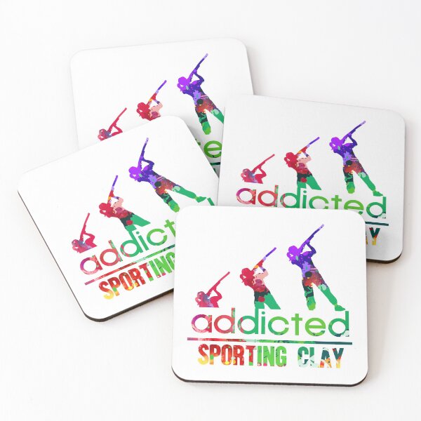 Item preview, Sporting clay addicted watercolor designed and sold by loveislovestore.