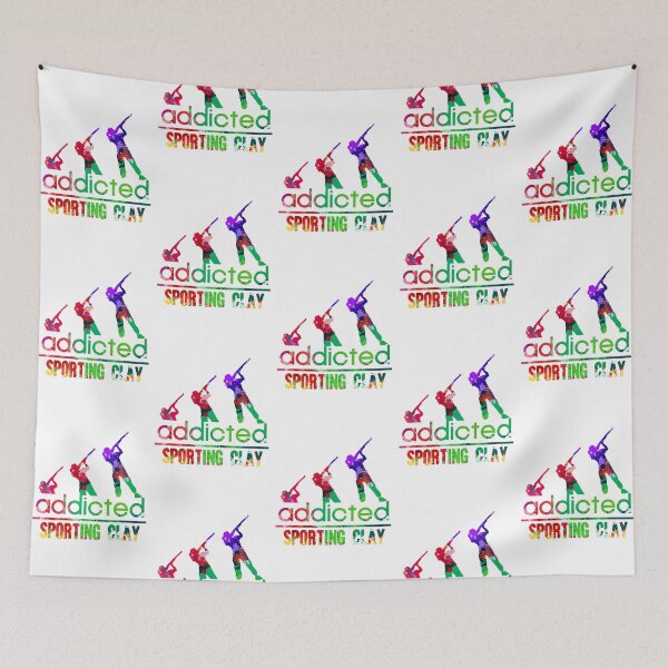Item preview, Sporting clay addicted watercolor designed and sold by loveislovestore.