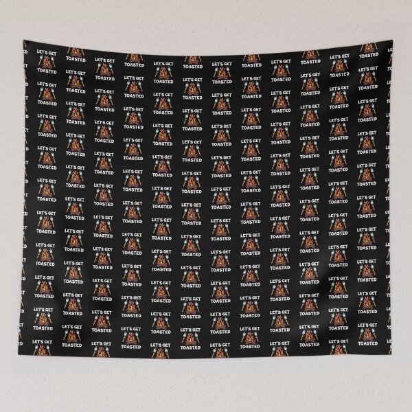 Item preview, Let's Get Toasted Marshmallows Funny For Campers designed and sold by Dexter Freeman.