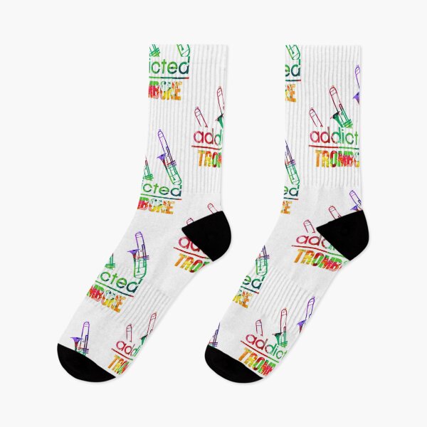 Item preview, Trombone addicted watercolor designed and sold by loveislovestore.