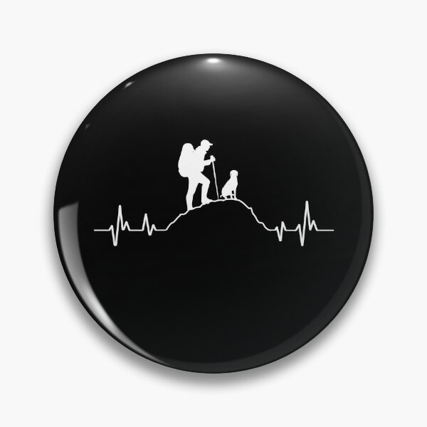 Item preview, Crushing this hike with my best friend heartbeat designed and sold by FurioInc.