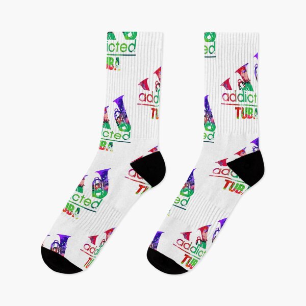 Item preview, Tuba addicted watercolor designed and sold by loveislovestore.