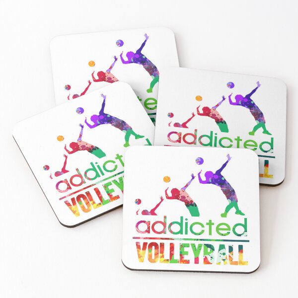 Item preview, Volleyball addicted watercolor designed and sold by loveislovestore.