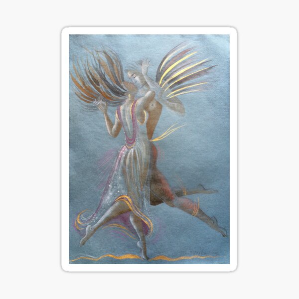 Dance Kiss Sticker