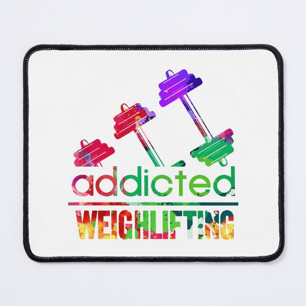 Item preview, Weighlifting addicted watercolor designed and sold by loveislovestore.